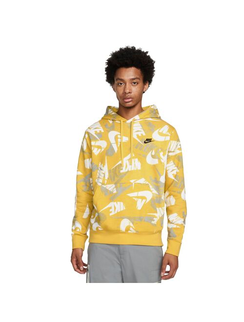 Men's Nike Essentials+ Allover Print Fleece Hoodie