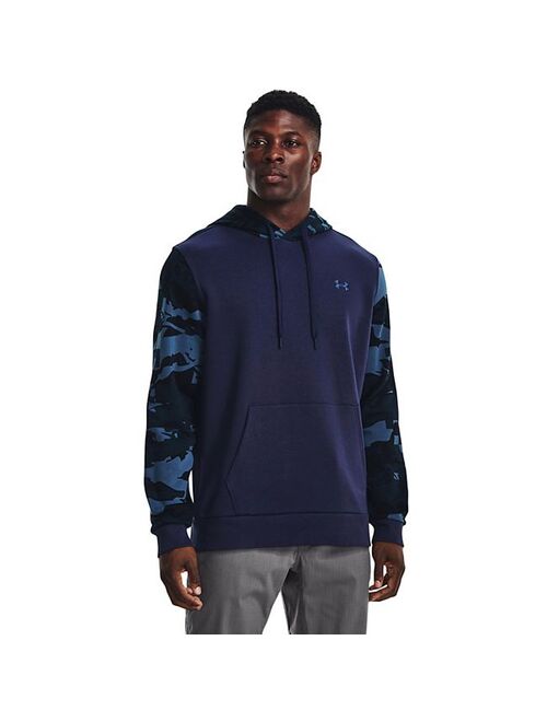 Men's Under Armour Rival Fleece Camo Blocked Hoodie