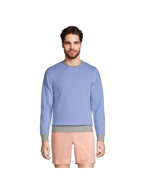 Men's Lands' End Serious Sweats Crewneck Sweatshirt