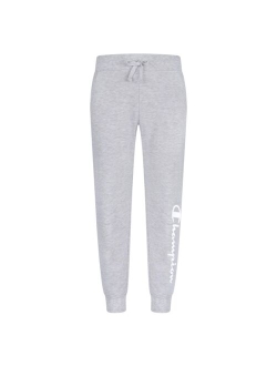 Big Girls Classic Script Fleece Jogger Pants