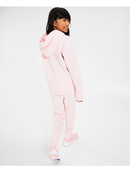 Champion Big Girls Classic Script Fleece Jogger Pants