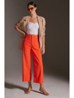 The Colette Cropped Wide-Leg Pants