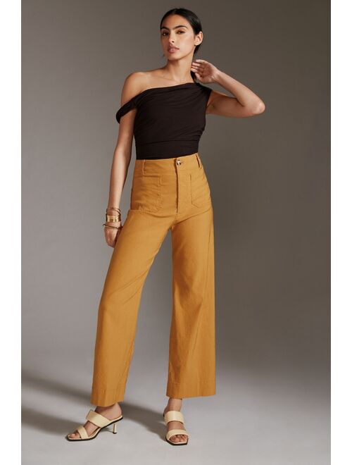 Maeve The Colette Cropped Wide-Leg Pants