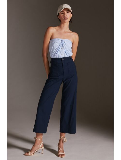 Maeve The Colette Cropped Wide-Leg Pants