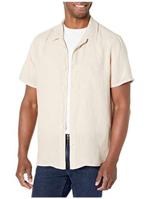 Velvet by Graham & Spencer Men's Mackie Short Sleeve Button Up