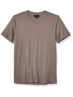 Mens Samsen Ss V Neck Cotton Tee