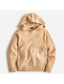 Kids' cashmere pullover hoodie