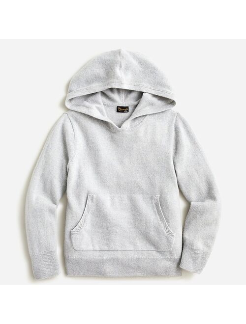 J.Crew Kids' cashmere pullover hoodie