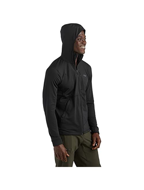 Outdoor Research Men's Vigor Full Zip Hoodie Quick Drying Jackets for Men