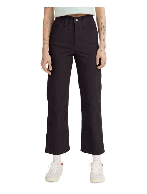 LEVI'S Women's Ribcage Straight Ankle Corduroy Pants