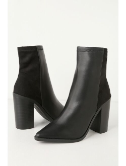 Essex Brown Mid-Calf Booties