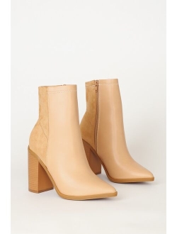 Essex Brown Mid-Calf Booties