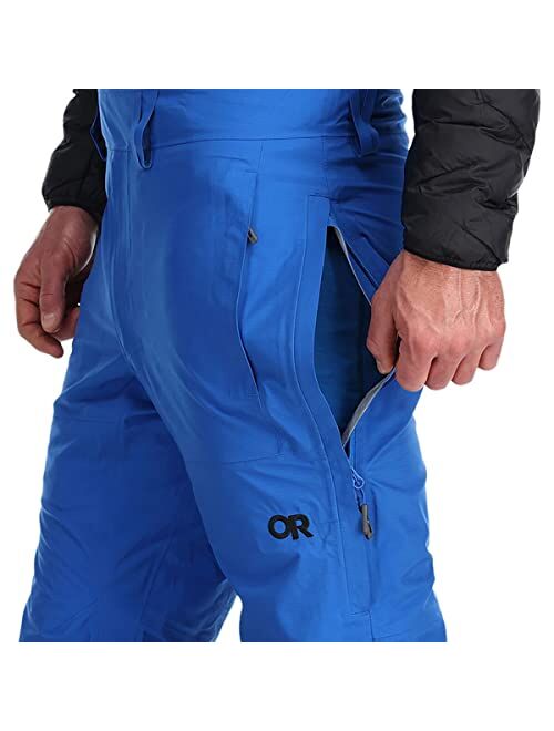 Outdoor Research Men's Carbide Bibs Waterproof Ski Bibs for Men