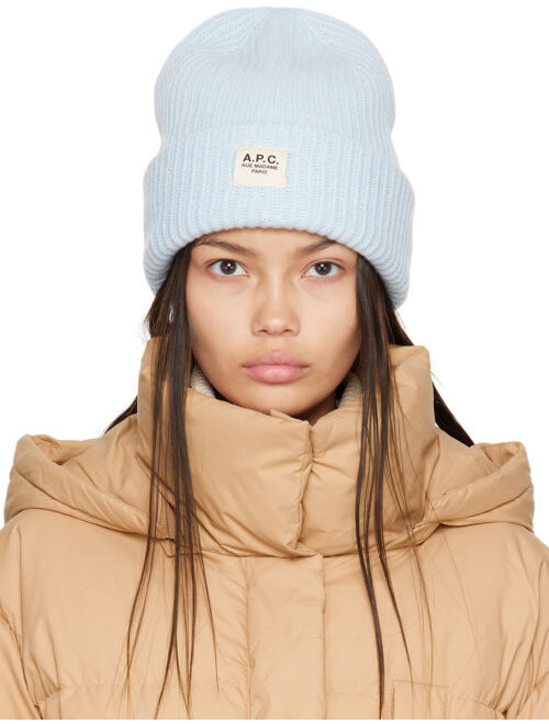 A.P.C. Blue James Beanie