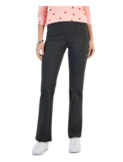 STYLE & CO Women's Ponte-Knit Boot-Cut Pull-On Pants, Created for Macy's