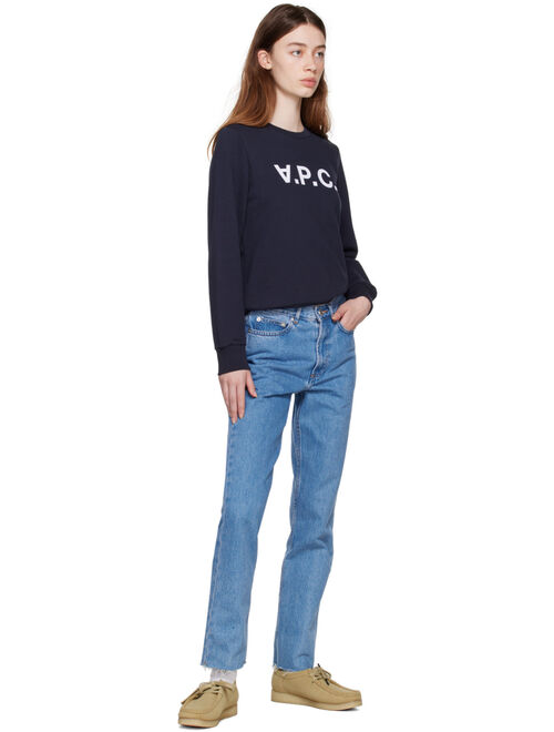 A.P.C. Navy Viva Sweatshirt