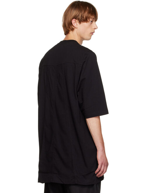 RICK OWENS Black Grid T-Shirt