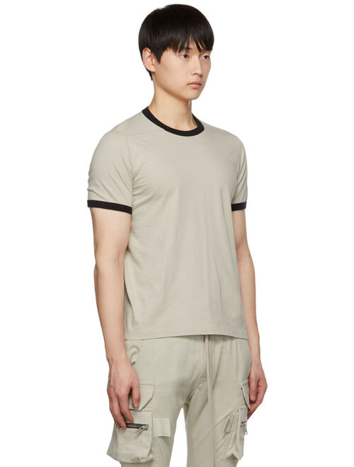 RICK OWENS Gray Banded T-Shirt