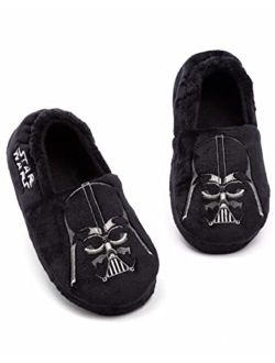 Darth Vader Slippers Boys Kids Villain House Shoes Loafers