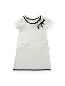 Girls' Milano Tipped Sweater Dress, Kids