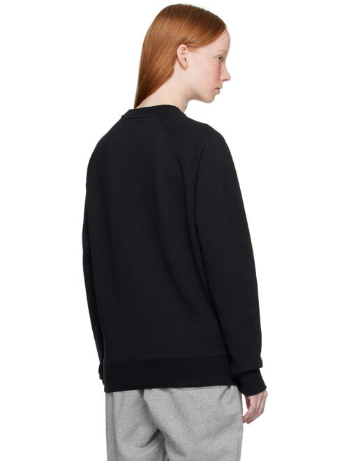 MAISON KITSUNE Black Bill Rebholz Edition Paris Clean Sweatshirt