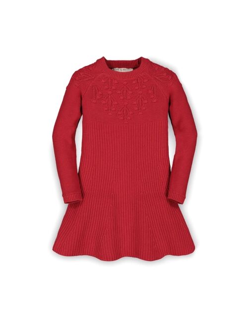 HOPE & HENRY Hope Henry Girls' Skater Sweater Dress, Infant