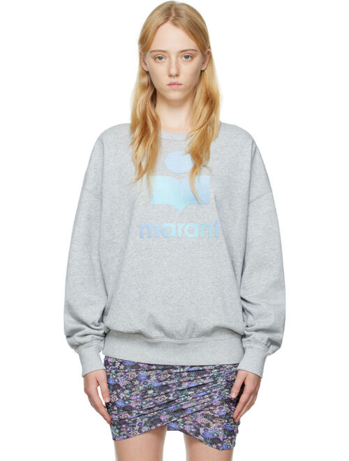 ISABEL MARANT ETOILE Gray Mindy Sweatshirt