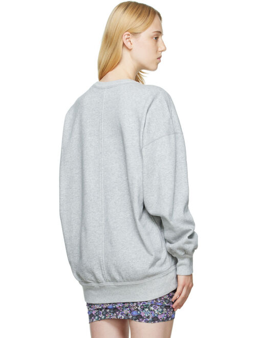 ISABEL MARANT ETOILE Gray Mindy Sweatshirt