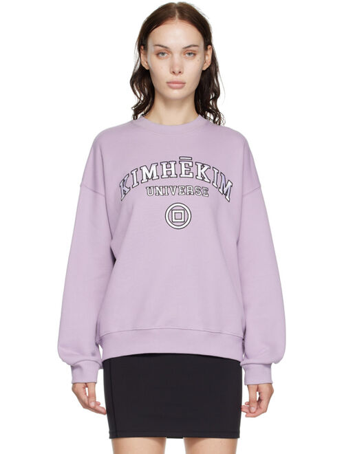 KIMHEKIM Purple 'Universe' Sweatshirt