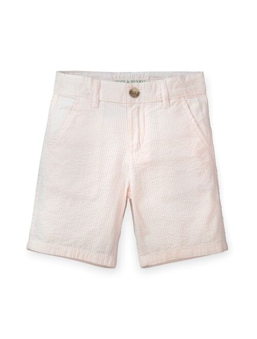 HOPE & HENRY Boys' Seersucker Short, Kids