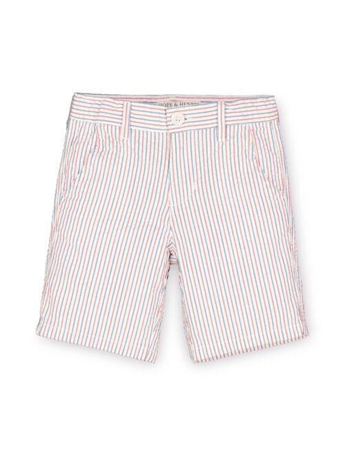 HOPE & HENRY Boys' Seersucker Short, Kids