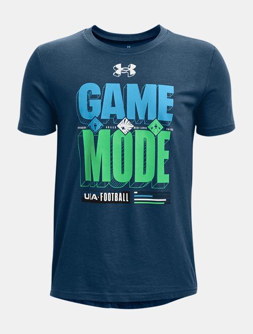 Under Armour Boys' UA Game On Football Short Sleeve T-shirt