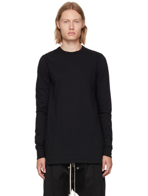 RICK OWENS Black Level Long Sleeve T-Shirt