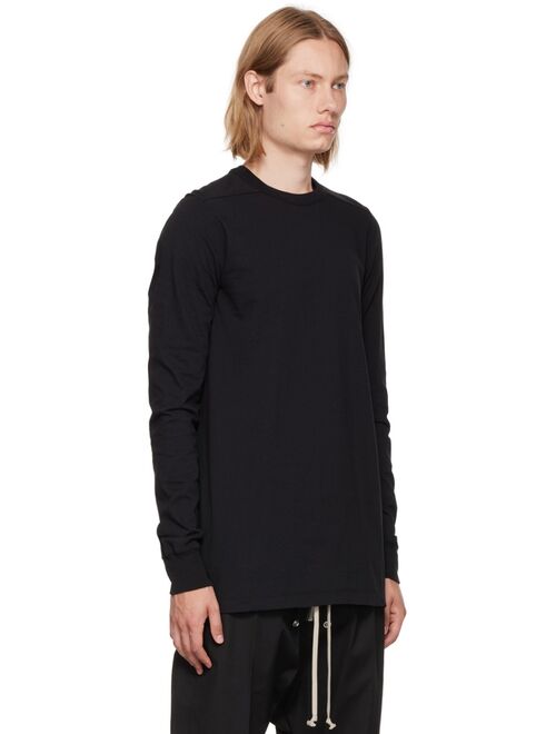 RICK OWENS Black Level Long Sleeve T-Shirt