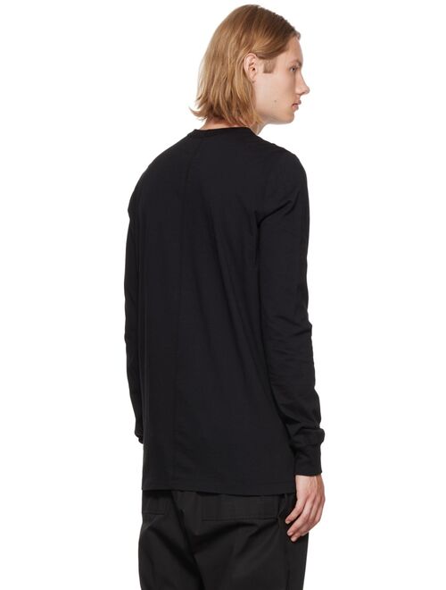 RICK OWENS Black Level Long Sleeve T-Shirt