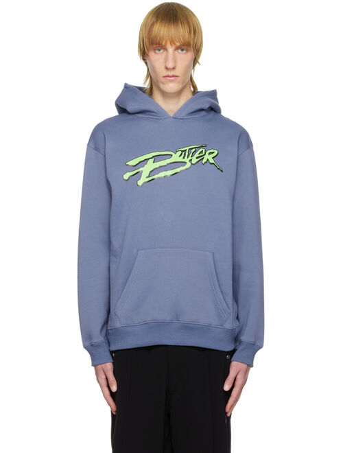 BUTLER SVC SSENSE Exclusive Blue Formula Hoodie