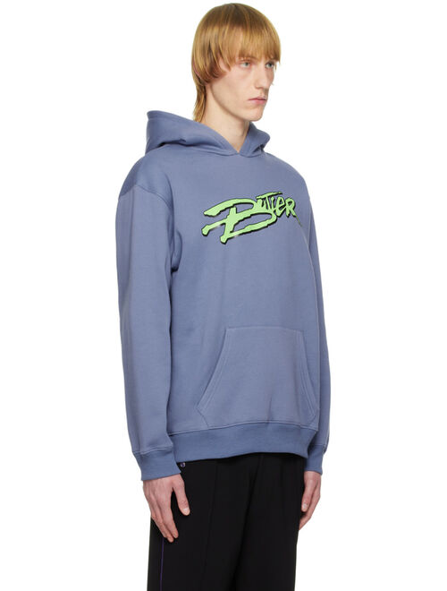 BUTLER SVC SSENSE Exclusive Blue Formula Hoodie