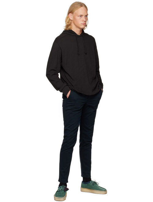 RAG & BONE Black Classic Flame Hoodie