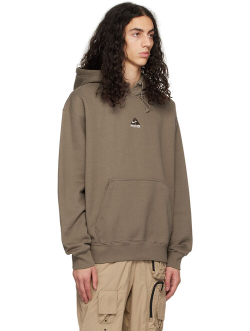 NIKE Brown ACG Therma-FIT Hoodie