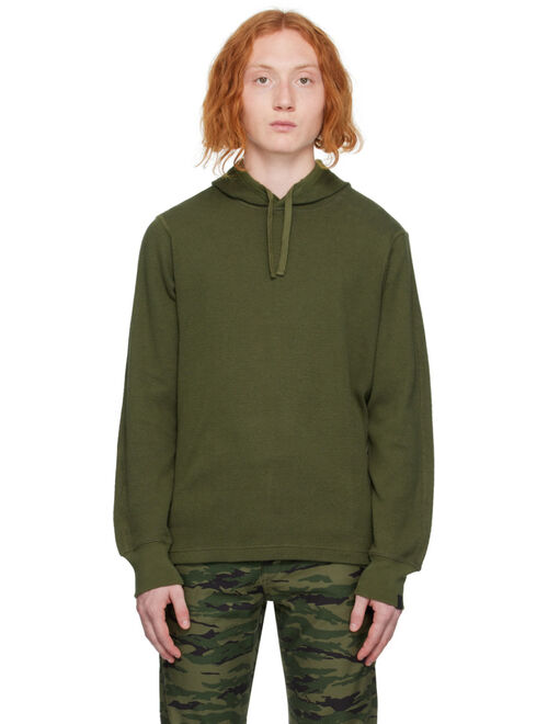 RAG & BONE Khaki Collin Hoodie