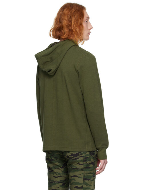 RAG & BONE Khaki Collin Hoodie