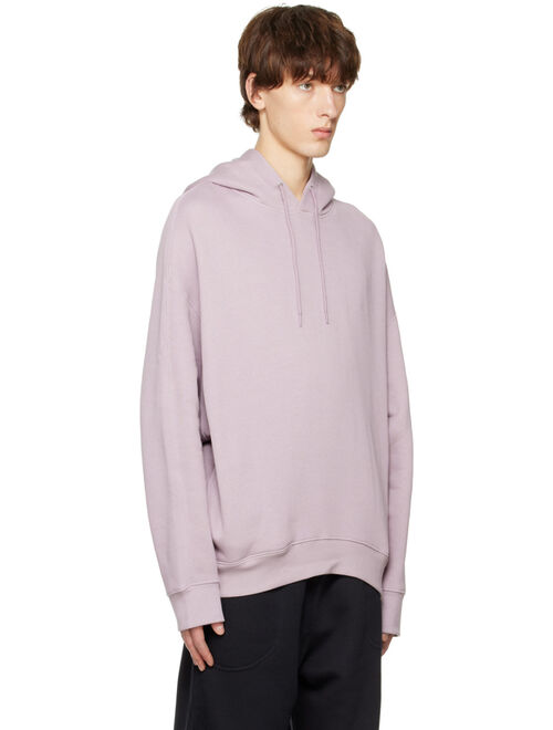 CALVIN KLEIN Purple Dropped Shoulders Hoodie