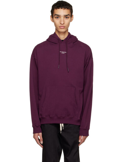 DROLE DE MONSIEUR Purple 'Le Hoodie Classique NFPM' Hoodie