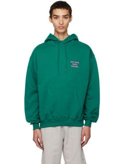 DROLE DE MONSIEUR Green 'Le Hoodie Classique' Hoodie