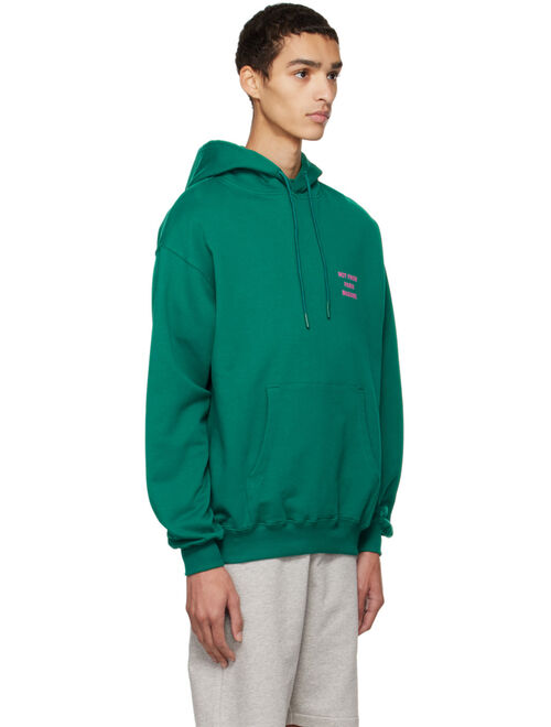 DROLE DE MONSIEUR Green 'Le Hoodie Classique' Hoodie