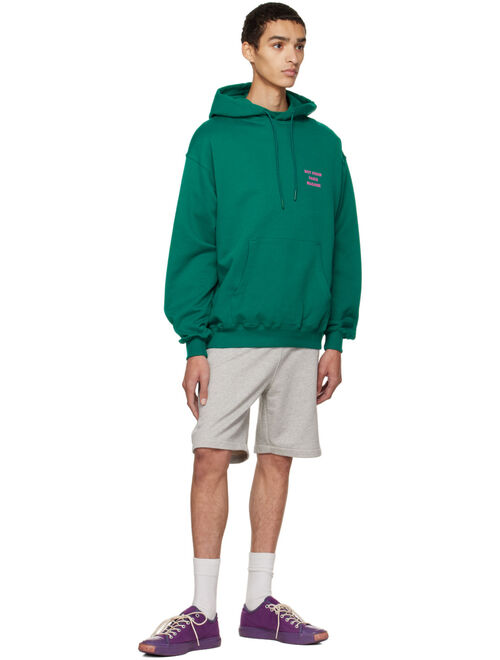 DROLE DE MONSIEUR Green 'Le Hoodie Classique' Hoodie