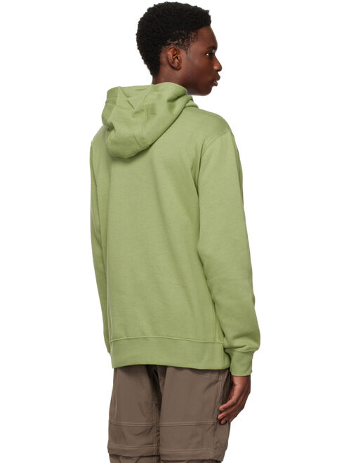 NIKE Green Drawstring Hoodie