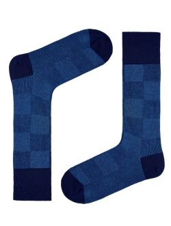 Men's Checkers Dress Socks