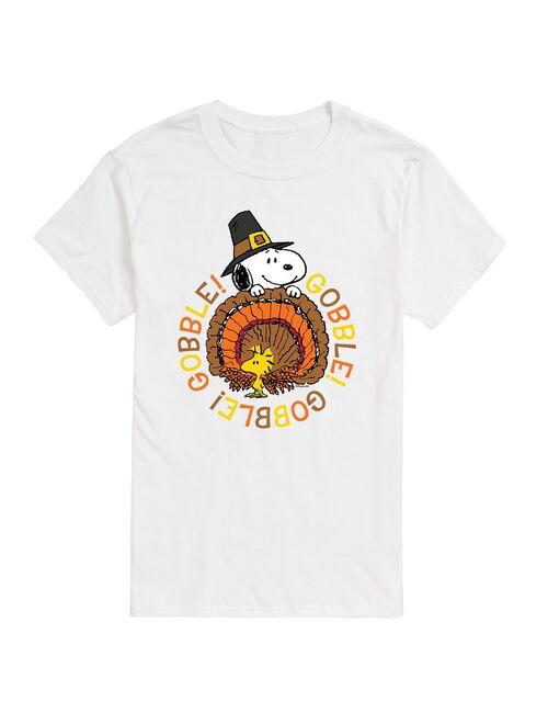 License Big & Tall Peanuts Gobble Gobble Tee