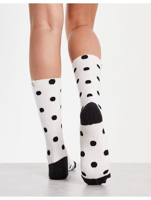 UGG Leslie graphic socks in spot print